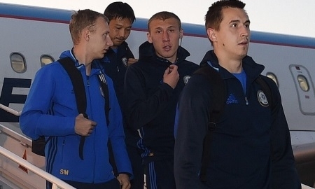 Сборная Казахстана прилетела в Астану