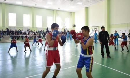 Школу бокса открыли в Шымкенте
