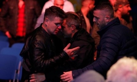 Фанаты устроили драку перед боем потенциального соперника Головкина