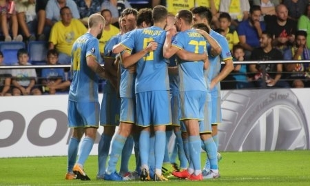 Болельщики «Астаны» признали гол Логвиненко в ворота «Вильярреала» лучшим в сентябре