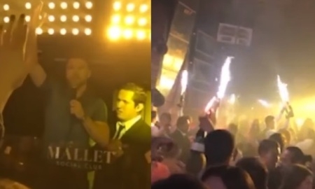 Как соперник Головкина «Канело» гулял на вечеринке и угощал всех дорогим шампанским