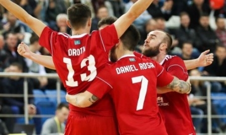 «Кайрат» разгромил московское «Динамо» в Кубке УЕФА