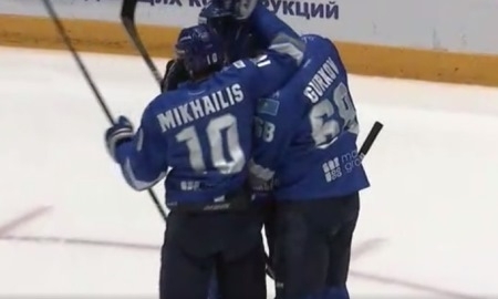 Видео шайб матча КХЛ «Барыс» — «Куньлунь РС» 4:3 ОТ