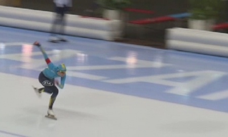 В Астане продолжается чемпионат Казахстана по конькобежному спорту