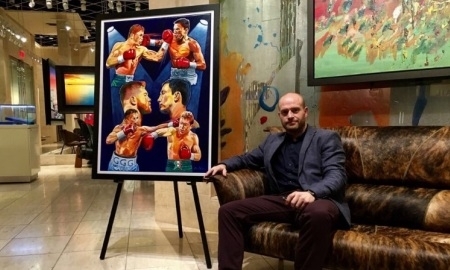 Американский художник нарисовал несколько картин, посвященных Головкину