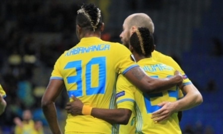 «Астана» вышла на первое место в группе Лиги Европы