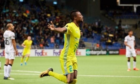 Сайт УЕФА назвал Твумаси лучшим игроком матча «Астана» — «Маккаби»