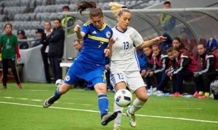 Женская сборная Казахстана проиграла Боснии и Герцеговине