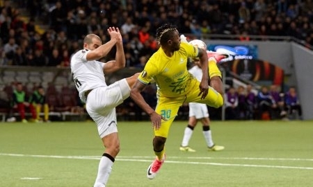 Кабананга выходит на второе место в составе «Астаны» по забитым голам в Еврокубках