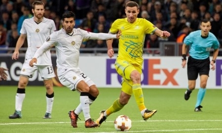 Болельщики «Астаны» признали Шомко лучшим игроком матча с «Маккаби»