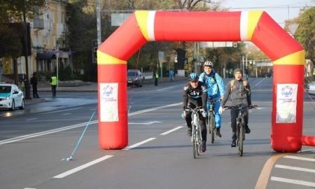 Сезон велопробегов завершился в Алматы