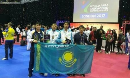 Дважды чемпионом мира по паратаеквондо стал жамбыльский спортсмен