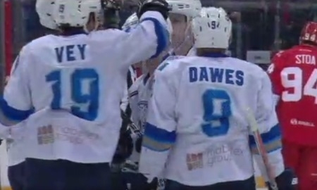 Видео шайб матча КХЛ «Спартак» — «Барыс» 4:3 ОТ