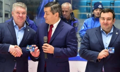 Михайлис и Верещагин получили удостоверения заслуженных тренеров Республики Казахстан