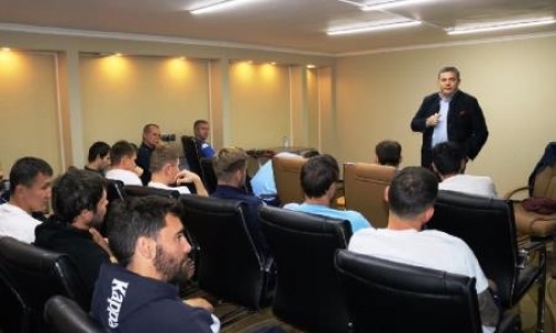 Игроки «Окжетпеса» прошли психотренинг перед матчем с «Астаной»