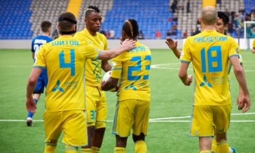 «Астана» разгромила «Окжетпес» и в субботу может оформить чемпионство