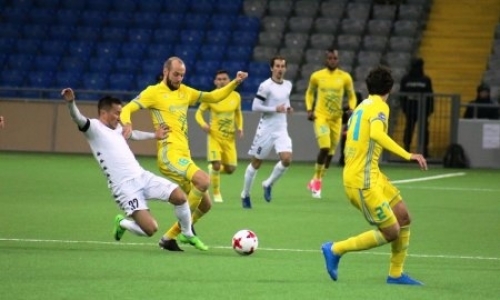 Отчет о матче Премьер-Лиги «Астана» — «Окжетпес» 4:0