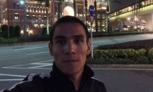 Жанузак прибыл в Макао на свой следующий бой