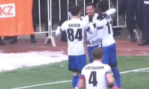 Видео гола Стаменковича матча Премьер-Лиги «Окжетпес» — «Иртыш»