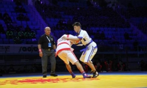 Шестое «золото» завоевали казахстанцы на чемпионате мира по қазақ күресі в Астане