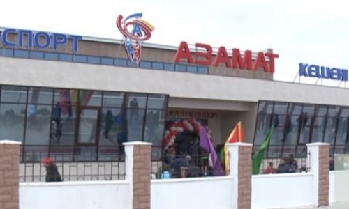 Предприниматель из Мангистау подарил односельчанам спорткомплекс