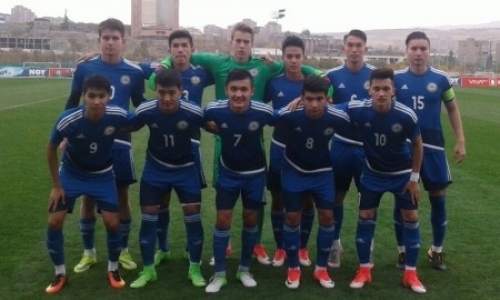 Юношеская сборная Казахстана до 19 лет сыграла вничью во втором матче с Арменией