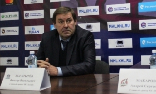 Виктор Богатырев: «Подвела реализация»