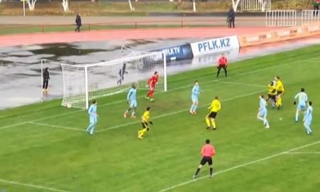 Видео гола Молдакараева матча Премьер-Лиги «Тобол» — «Астана»