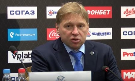 Видео послематчевой пресс-конференции игры КХЛ «Динамо» Минск — «Барыс» 3:2 Б