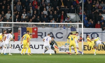 Фоторепортаж матча отбора чемпионата мира-2018 Румыния — Казахстан 3:1