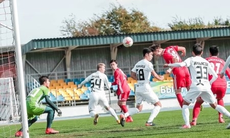 Фоторепортаж с матча Второй лиги «Астана М» — «Актобе М» 2:2