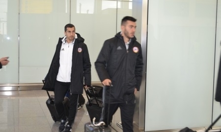 Фото с прилета сборной Армении в Астану