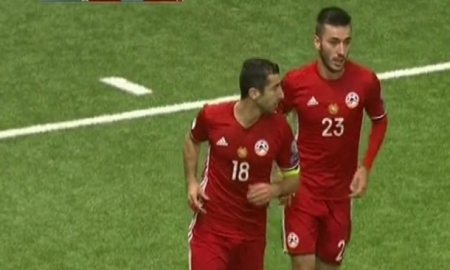 Видео гола Мхитаряна матча отбора чемпионата мира-2018 Казахстан — Армения