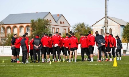 Фоторепортаж с вечерней тренировки «Актобе»