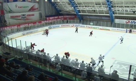 Видеообзор матча МХЛ «Спутник» — «Снежные Барсы» 2:7