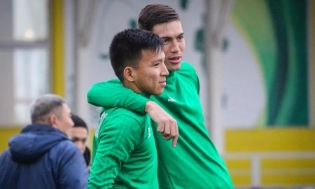 Фоторепортаж с тренировки «Атырау» в Актобе