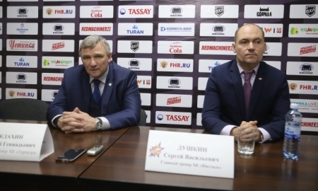 Видео послематчевой пресс-конференции игры ВХЛ «Торпедо» — «Ижсталь» 4:1