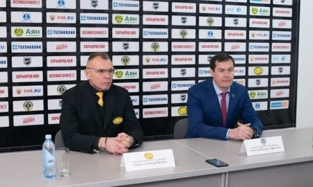 Видео послематчевой пресс-конференции игры ВХЛ «Сарыарка» — «Нефтяник» 3:4 Б