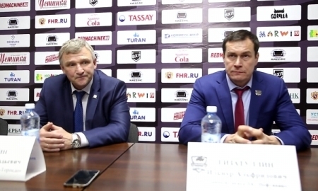 Видео послематчевой пресс-конференции игры ВХЛ «Торпедо» — «Нефтяник» 4:3