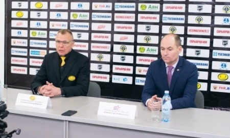 Видео послематчевой пресс-конференции игры ВХЛ «Сарыарка» — «Ижсталь» 1:2 Б