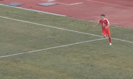 Видео гола Жангылышбая матча Премьер-Лиги «Шахтер» — «Кайсар»