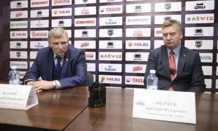 Видео послематчевой пресс-конференции игры ВХЛ «Торпедо» — «Торос» 5:1