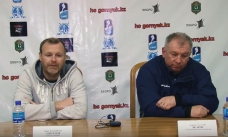 Видео послематчевой пресс-конференции игр чемпионата РК «Горняк» — «Алтай-Торпедо» 4:1, 4:3