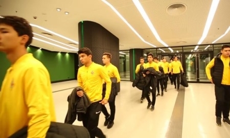 Видео посещения воспитанниками «Кайрата» стадиона в Краснодаре