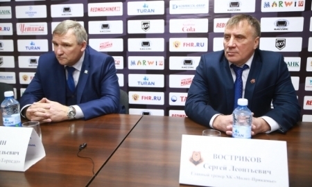 Видео послематчевой пресс-конференции игры ВХЛ «Торпедо» — «Молот-Прикамье» 5:4 ОТ