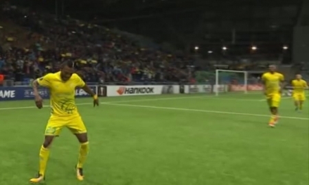 Видео второго гола Твумаси матча Лиги Европы «Астана» — «Маккаби»