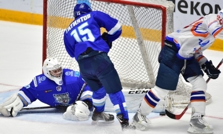 Фоторепортаж с матча МХЛ «Снежные Барсы» — «Ладья» 3:4 Б