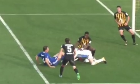 Видео матча Премьер-Лиги «Кайрат» — «Айжайык» 2:1