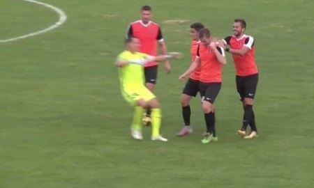 Видео второго гола Стояновича матча Премьер-Лиги «Тараз» — «Шахтер»