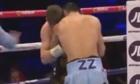 Видео объединительного боя WBA и IBF Жакиянов — Барнетт